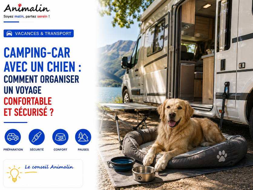 🚐 Camping-car avec un chien : comment organiser un voyage confortable et sécurisé ?