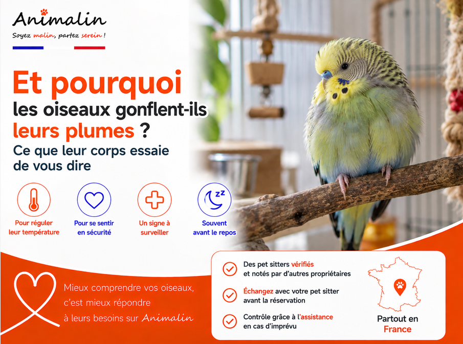 🤔 Et pourquoi les oiseaux gonflent-ils leurs plumes ? Ce que leur corps essaie de vous dire