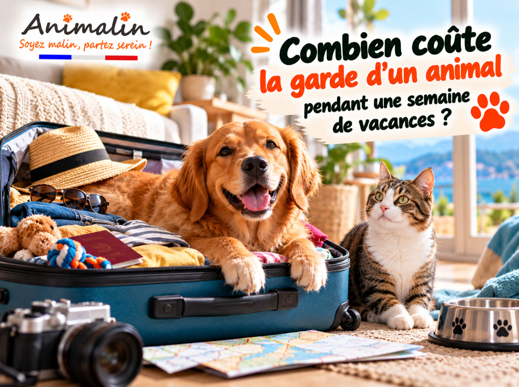 Combien coûte la garde d’un animal pendant une semaine de vacances ?