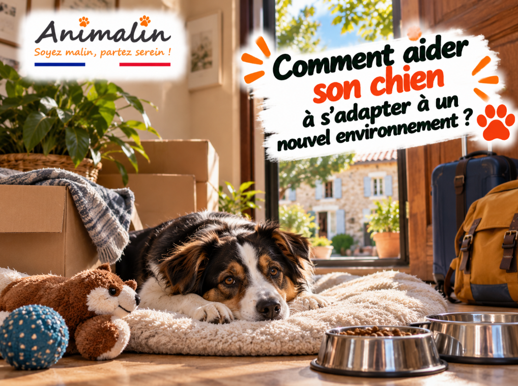 Comment aider son chien à s’adapter à un nouvel environnement ?