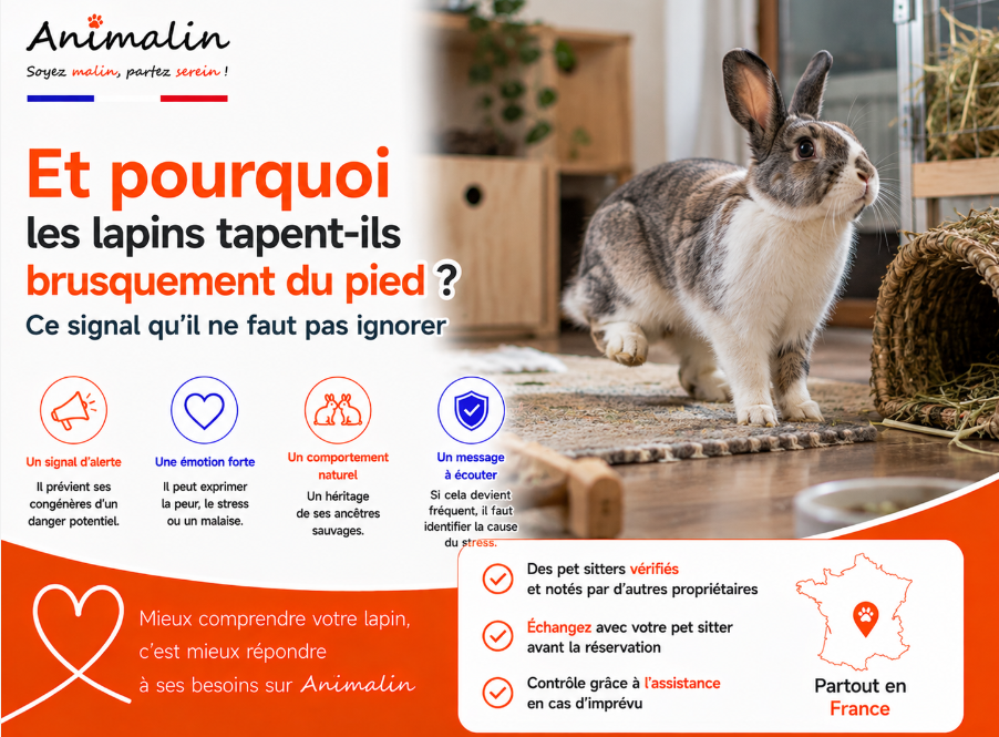🤔 Et pourquoi les lapins tapent-ils brusquement du pied ? Ce signal qu’il ne faut pas ignorer
