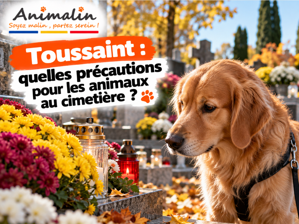 🕯️ Toussaint : quelles précautions pour les animaux au cimetière ?