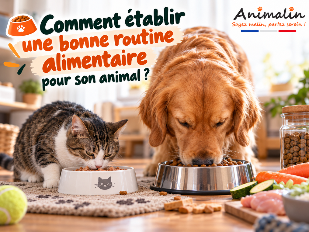 🍽️ Comment établir une bonne routine alimentaire pour son animal ?