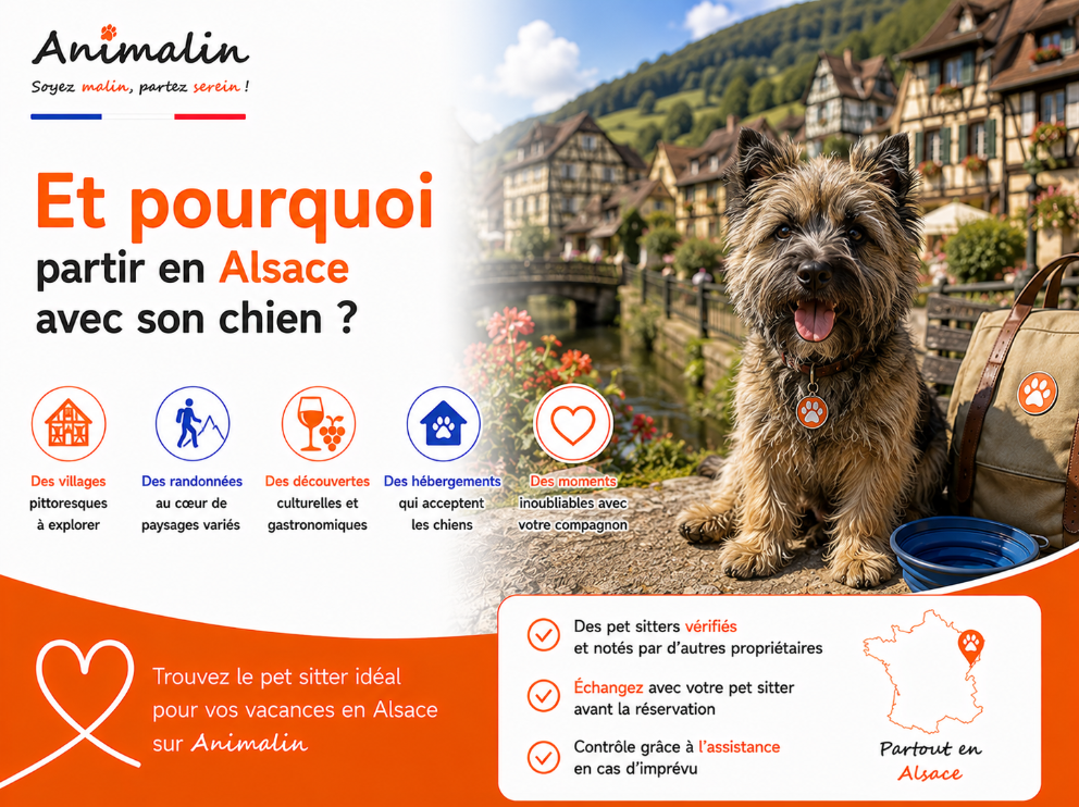 🌾 Et pourquoi partir en vacances en Alsace avec son chien ? Villages, randonnées et découvertes