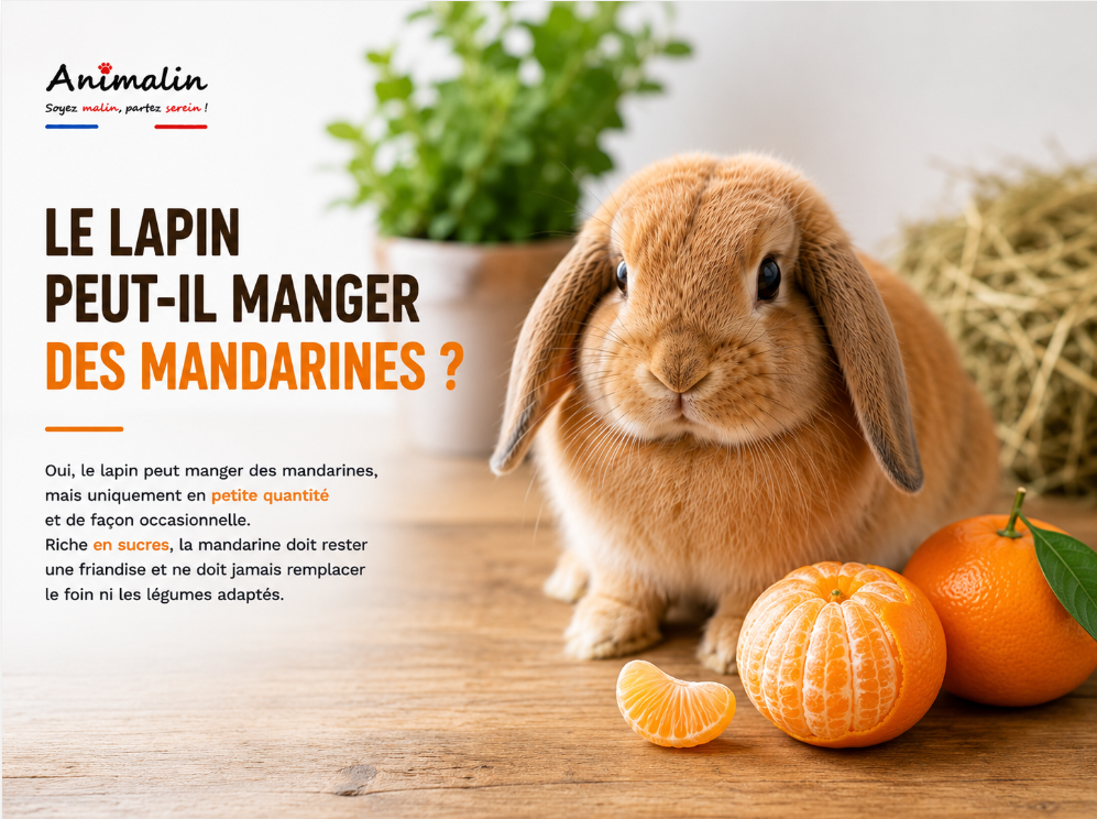 🍊 Le lapin peut-il manger des mandarines ? Le guide complet (2026)