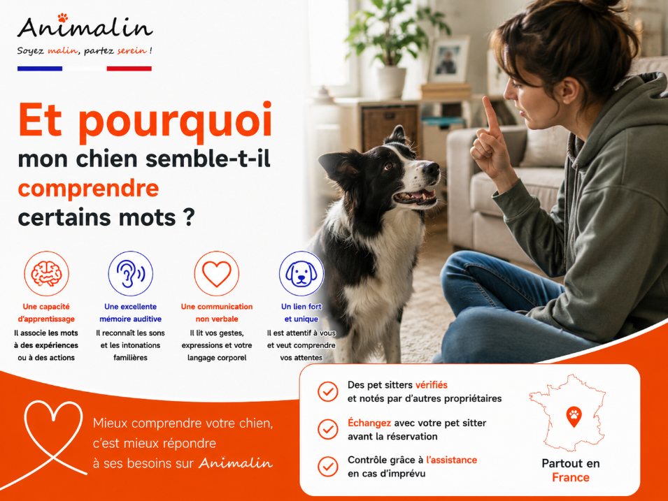 🤔 Et pourquoi mon chien semble-t-il comprendre certains mots ?