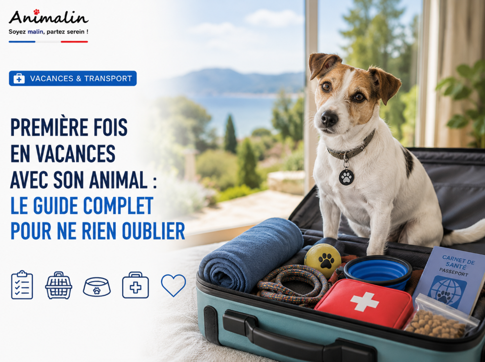 🧳 Première fois en vacances avec son animal : le guide complet pour ne rien oublier